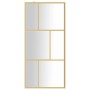 Transparentes ESG Gold Glas Duschtürgitter 90x195cm von vidaXL, Duschwände und Duschwände - Ref: Foro24-154955, Preis: 202,81...