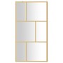 Transparente ESG Gold ESG Duschtürwand 100x195 cm von vidaXL, Duschwände und Duschwände - Ref: Foro24-154957, Preis: 200,29 €...