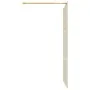 Transparente ESG Gold ESG Duschtürwand 100x195 cm von vidaXL, Duschwände und Duschwände - Ref: Foro24-154957, Preis: 207,50 €...