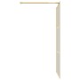 Transparente ESG Gold ESG Duschtürwand 100x195 cm von vidaXL, Duschwände und Duschwände - Ref: Foro24-154957, Preis: 200,29 €...