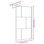 Transparente ESG Gold ESG Duschtürwand 100x195 cm von vidaXL, Duschwände und Duschwände - Ref: Foro24-154957, Preis: 200,29 €...