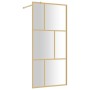 Duschtürtrennwand transparentes Glas ESG Gold 80x195cm von vidaXL, Duschwände und Duschwände - Ref: Foro24-154953, Preis: 198...
