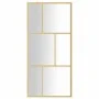 Duschtürtrennwand transparentes Glas ESG Gold 80x195cm von vidaXL, Duschwände und Duschwände - Ref: Foro24-154953, Preis: 175...