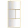 Duschtürtrennwand transparentes Glas ESG Gold 80x195cm von vidaXL, Duschwände und Duschwände - Ref: Foro24-154953, Preis: 198...
