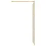 Duschtürtrennwand transparentes Glas ESG Gold 80x195cm von vidaXL, Duschwände und Duschwände - Ref: Foro24-154953, Preis: 175...
