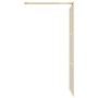 Duschtürtrennwand transparentes Glas ESG Gold 80x195cm von vidaXL, Duschwände und Duschwände - Ref: Foro24-154953, Preis: 198...
