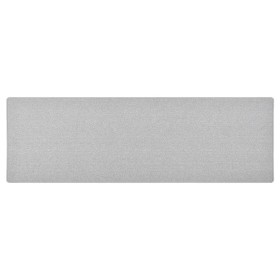 Alfombra de pasillo gris claro 80x250 cm