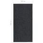 Flurteppich fängt Schmutz auf, 100 x 200 cm, Anthrazitgrau von vidaXL, Teppiche - Ref: Foro24-327167, Preis: 59,85 €, Rabatt: %