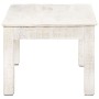 Weißer Couchtisch aus massivem Mangoholz, 110 x 60 x 45 cm von vidaXL, Couchtisch - Ref: Foro24-323555, Preis: 110,74 €, Raba...