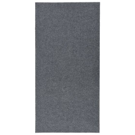 Alfombra de pasillo atrapa suciedad 100x200 cm gris de vidaXL, Alfombras - Ref: Foro24-327176, Precio: 46,08 €, Descuento: %