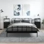 Nachttische 2 Stk. Holzwerkstoff schwarz 41x31x80 cm von vidaXL, Nachttische - Ref: Foro24-825924, Preis: 88,81 €, Rabatt: %