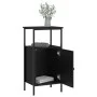 Mesitas de noche 2 uds madera de ingeniería negro 41x31x80 cm de vidaXL, Mesitas de noche - Ref: Foro24-825924, Precio: 88,81...