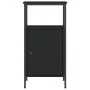 Mesitas de noche 2 uds madera de ingeniería negro 41x31x80 cm de vidaXL, Mesitas de noche - Ref: Foro24-825924, Precio: 88,81...