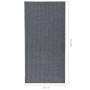 Hallway rug traps dirt 100x200 cm gray by vidaXL, Rugs - Ref: Foro24-327176, Price: 46,08 €, Discount: %