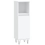 Badezimmerschrank aus Holzwerkstoff weiß 30x30x100 cm von vidaXL, Badezimmerwaschtische - Ref: Foro24-831556, Preis: 57,15 €,...