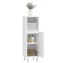 Armario de baño madera de ingeniería blanco 30x30x100 cm de vidaXL, Tocadores de baño - Ref: Foro24-831556, Precio: 56,24 €, ...