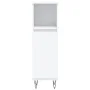 Armario de baño madera de ingeniería blanco 30x30x100 cm de vidaXL, Tocadores de baño - Ref: Foro24-831556, Precio: 56,24 €, ...