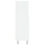 Armario de baño madera de ingeniería blanco 30x30x100 cm de vidaXL, Tocadores de baño - Ref: Foro24-831556, Precio: 56,24 €, ...