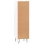 Armario de baño madera contrachapada blanco brillo 30x30x100 cm de vidaXL, Tocadores de baño - Ref: Foro24-831558, Precio: 49...