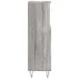 Sonoma gray plywood bathroom cabinet 30x30x100 cm by vidaXL, bathroom vanities - Ref: Foro24-831562, Price: 52,86 €, Discount: %