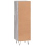 Badezimmerschrank aus grauem Sonoma-Sperrholz, 30 x 30 x 100 cm von vidaXL, Badezimmerwaschtische - Ref: Foro24-831562, Preis...