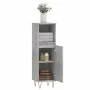Concrete gray plywood bathroom cabinet 30x30x100 cm by vidaXL, bathroom vanities - Ref: Foro24-831560, Price: 50,99 €, Discou...