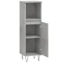 Concrete gray plywood bathroom cabinet 30x30x100 cm by vidaXL, bathroom vanities - Ref: Foro24-831560, Price: 50,99 €, Discou...