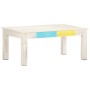 Weißer Couchtisch aus massivem Mangoholz, 110 x 60 x 45 cm von vidaXL, Couchtisch - Ref: Foro24-323555, Preis: 110,74 €, Raba...