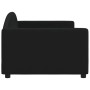 Sofá cama tela negro 90x200 cm de vidaXL, Camas y somieres - Ref: Foro24-354113, Precio: 188,66 €, Descuento: %