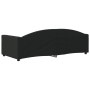 Sofá cama tela negro 90x200 cm de vidaXL, Camas y somieres - Ref: Foro24-354113, Precio: 188,66 €, Descuento: %