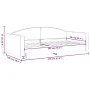 Sofá cama tela negro 90x200 cm de vidaXL, Camas y somieres - Ref: Foro24-354113, Precio: 187,19 €, Descuento: %