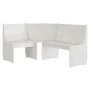 Solid white pine wood corner bench 151 cm by vidaXL, Dining and kitchen benches - Ref: Foro24-327247, Price: 196,58 €, Discou...