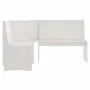Solid white pine wood corner bench 151 cm by vidaXL, Dining and kitchen benches - Ref: Foro24-327247, Price: 196,58 €, Discou...