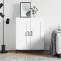Aparador de madera de ingeniería blanco 69,5x34x90 cm de vidaXL, Aparadores - Ref: Foro24-830196, Precio: 99,46 €, Descuento: %