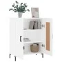 Aparador de madera de ingeniería blanco 69,5x34x90 cm de vidaXL, Aparadores - Ref: Foro24-830196, Precio: 99,46 €, Descuento: %