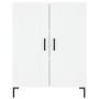 Weißes Sideboard aus Holzwerkstoff, 69,5 x 34 x 90 cm von vidaXL, Sideboards - Ref: Foro24-830196, Preis: 101,14 €, Rabatt: %