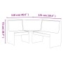 Eckbank aus massivem weißem Kiefernholz, 151 cm von vidaXL, Ess- und Küchenbänke - Ref: Foro24-327247, Preis: 199,27 €, Rabat...