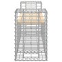 Gabion design garden bench solid pine wood 183x41x60.5 cm by vidaXL, garden benches - Ref: Foro24-834387, Price: 110,67 €, Di...