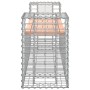 Gabionen-Design-Gartenbank aus Douglasienholz, 183 x 41 x 60,5 cm von vidaXL, Gartenbänke - Ref: Foro24-834388, Preis: 112,41...