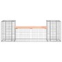 Gabionen-Design-Gartenbank aus Douglasienholz, 183 x 41 x 60,5 cm von vidaXL, Gartenbänke - Ref: Foro24-834388, Preis: 112,41...