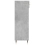 Betongraues Schuhregal aus Holzwerkstoff, 30 x 35 x 105 cm von vidaXL, Schränke und Lagerung - Ref: Foro24-829656, Preis: 45,...