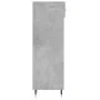 Concrete gray engineered wood shoe rack 30x35x105 cm by vidaXL, Closets and storage - Ref: Foro24-829656, Price: 45,15 €, Dis...