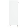 Zapatero madera de ingeniería blanco 30x35x105 cm de vidaXL, Armarios y almacenamiento - Ref: Foro24-829652, Precio: 43,58 €,...