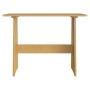 Honey Brown Solid Wood Dining Table with Bench by vidaXL, Kitchen and dining tables - Ref: Foro24-327250, Price: 94,32 €, Dis...