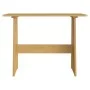 Honey Brown Solid Wood Dining Table with Bench by vidaXL, Kitchen and dining tables - Ref: Foro24-327250, Price: 94,56 €, Dis...