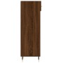 Brown oak engineered wood shoe rack 30x35x105 cm by vidaXL, Closets and storage - Ref: Foro24-829659, Price: 70,05 €, Discoun...