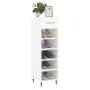 Glossy white plywood shoe cabinet 30x35x105 cm by vidaXL, Closets and storage - Ref: Foro24-829654, Price: 44,15 €, Discount: %