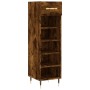 Engineered wood smoked oak shoemaker 30x35x105 cm by vidaXL, Closets and storage - Ref: Foro24-829657, Price: 43,25 €, Discou...