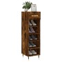 Holzwerkstoff geräucherte Eiche Zapatero 30x35x105 cm von vidaXL, Schränke und Lagerung - Ref: Foro24-829657, Preis: 43,25 €,...