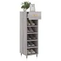 Zapatero madera de ingeniería gris Sonoma 30x35x105 cm de vidaXL, Armarios y almacenamiento - Ref: Foro24-829658, Precio: 41,...